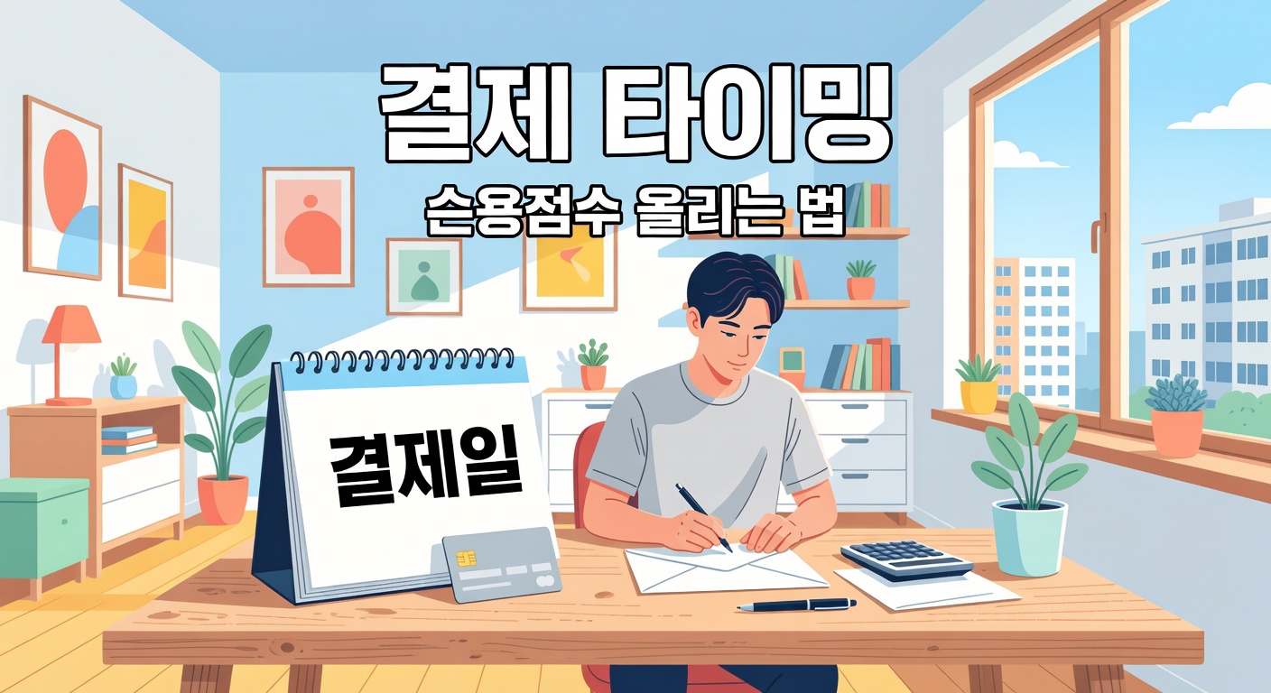 신용점수 올리는 카드값 결제 타이밍 — 실전 관리법
