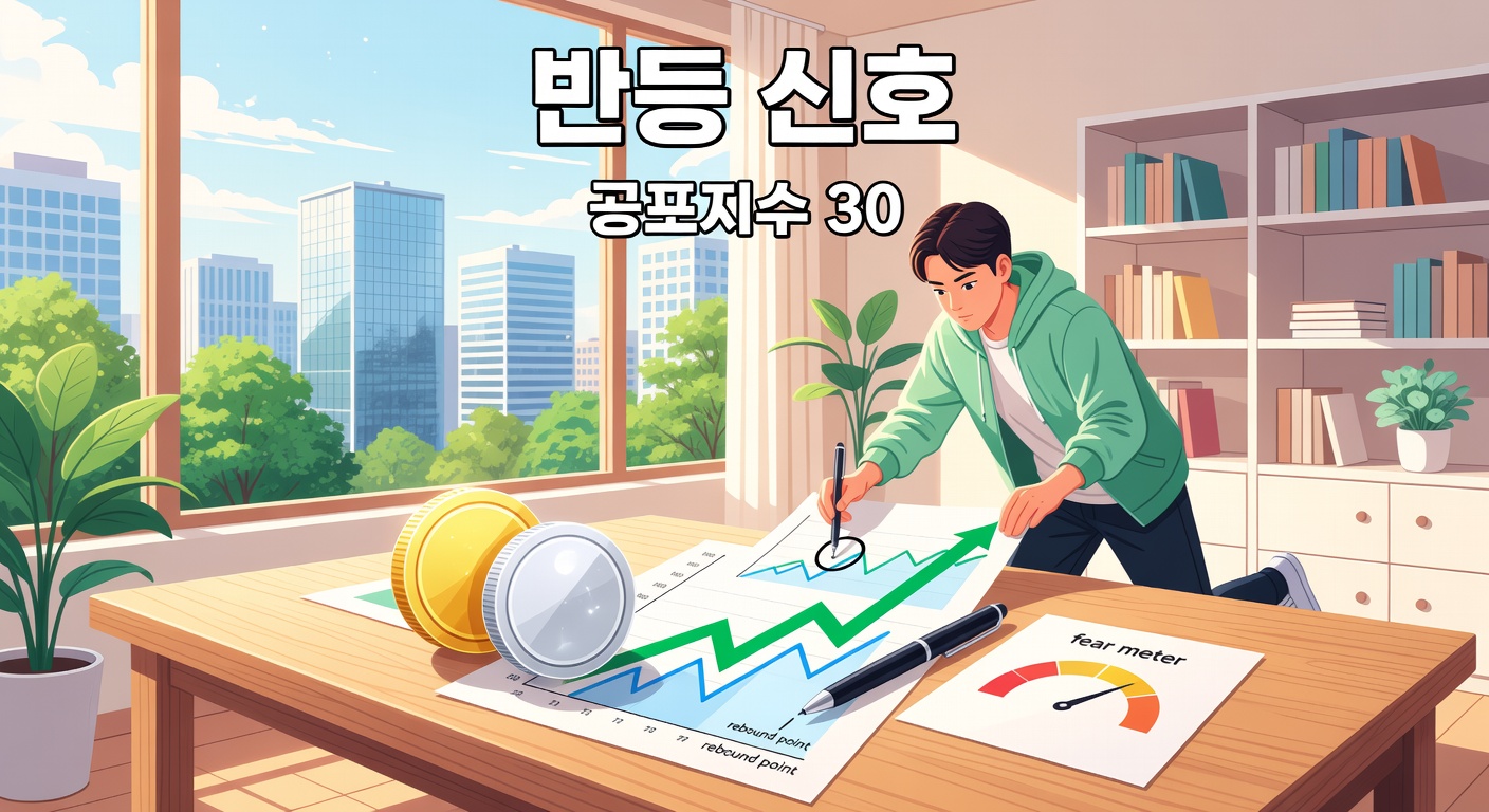 4월 1일 코인시장 — 공포지수 30, 반등 신호인가
