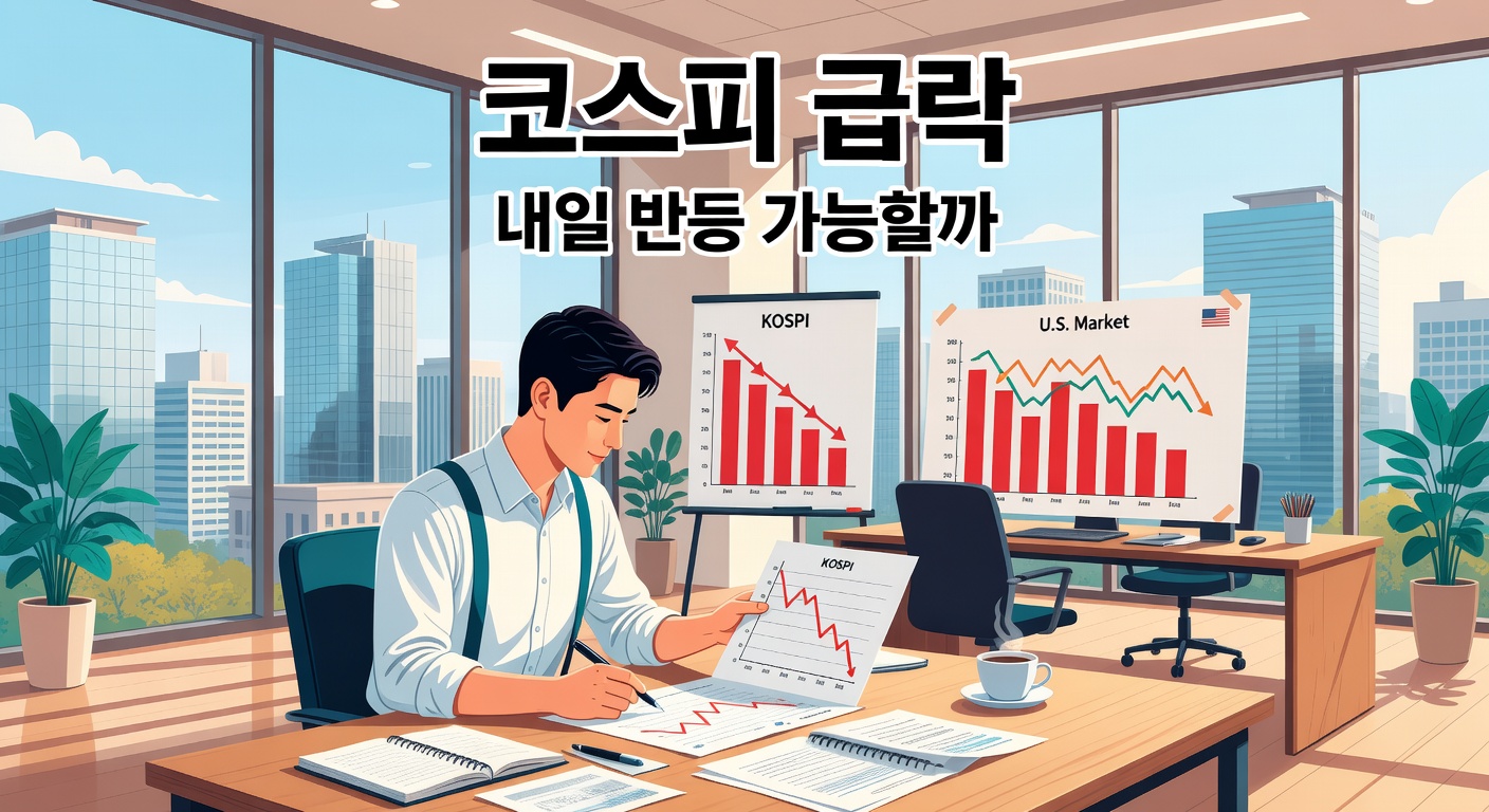 3월 31일 주식시장 — 코스피 급락·나스닥 혼조, 내일 반등 가능할까