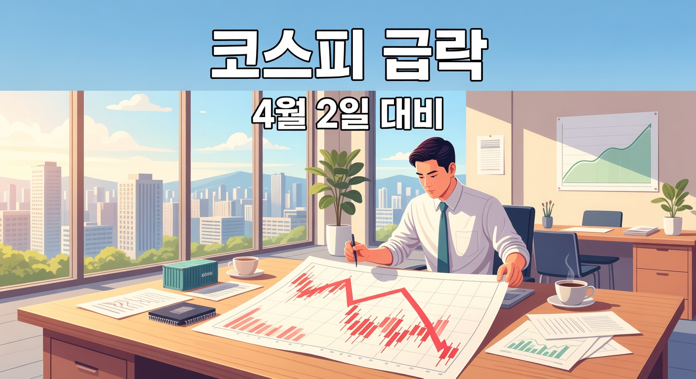 4월 1일 주식시장 — 코스피 4%대 급락과 미국 기술주 반등 정리