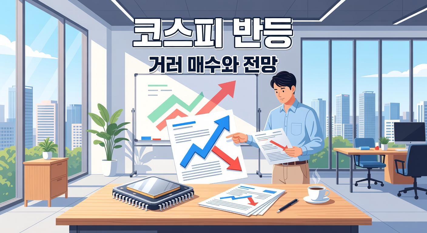 4월 6일 주식시장 — 반도체 기관 매수에 코스피 반등과 내일 주식 전망