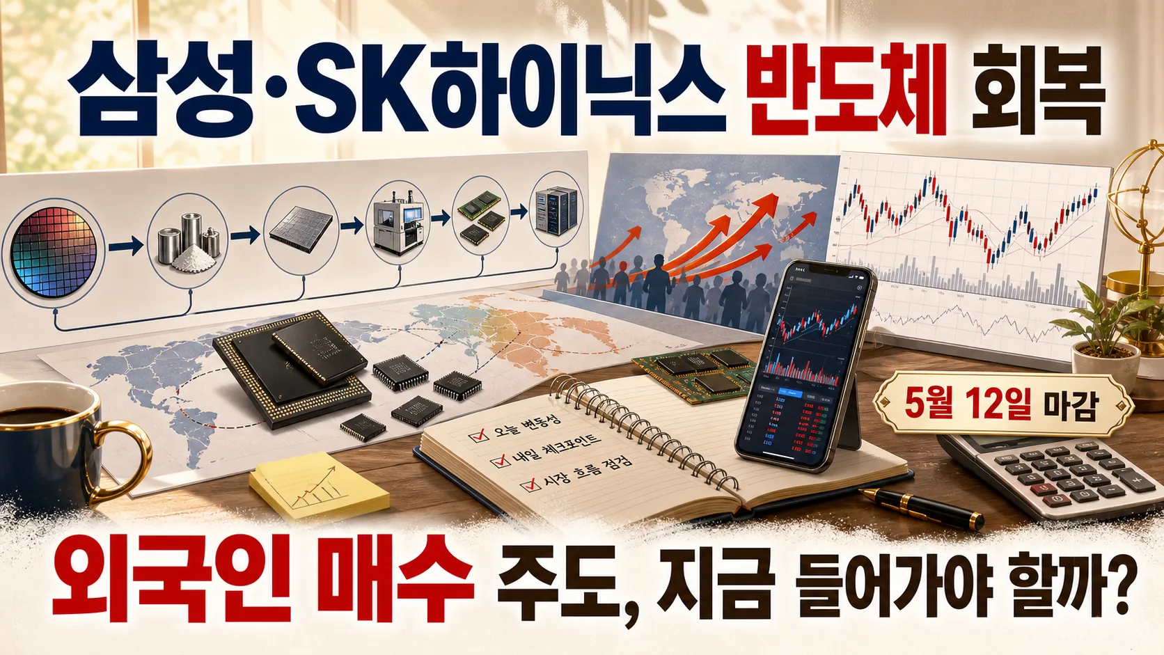 삼성·SK하이닉스 반도체 회복 — 외국인 매수 주도, 지금 들어가야 할까?