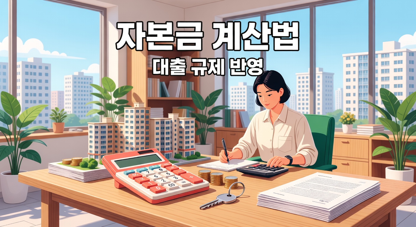 갭투자 최소 자본금 계산법 — 2025 대출 규제 반영 실전 가이드