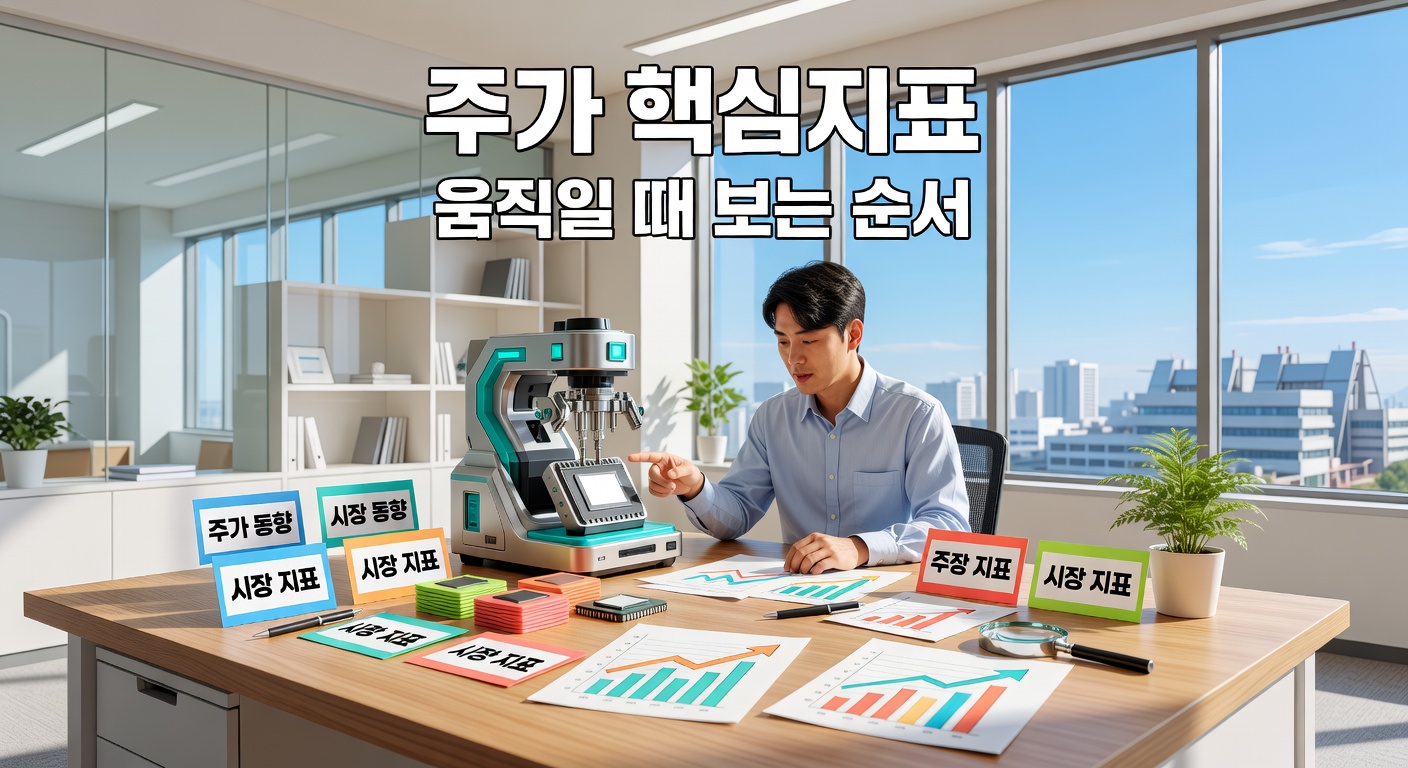 한미반도체 주가 — 움직일 때 보는 핵심 지표 7가지