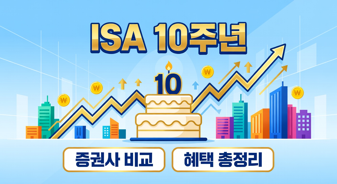 ISA 10주년 이벤트 혜택 비교