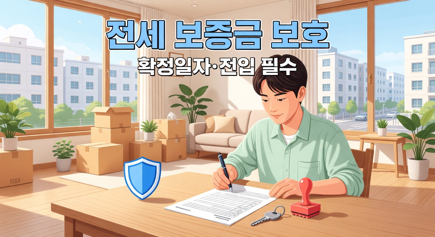 전세 보증금 보호 체크리스트 — 확정일자·전입·보증보험 핵심 정리