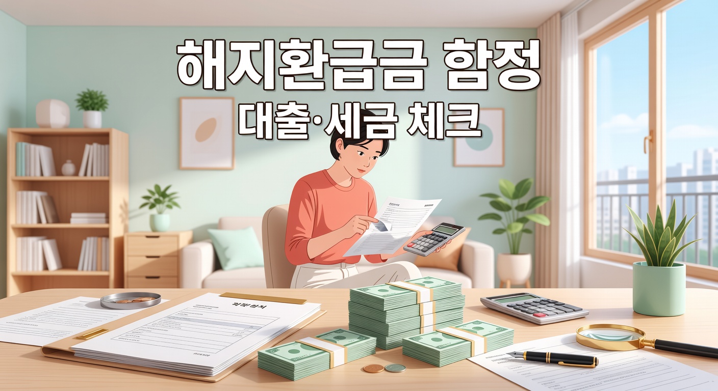 생명보험 해지환급금 30% 감소 함정 — 대출·세금 체크포인트