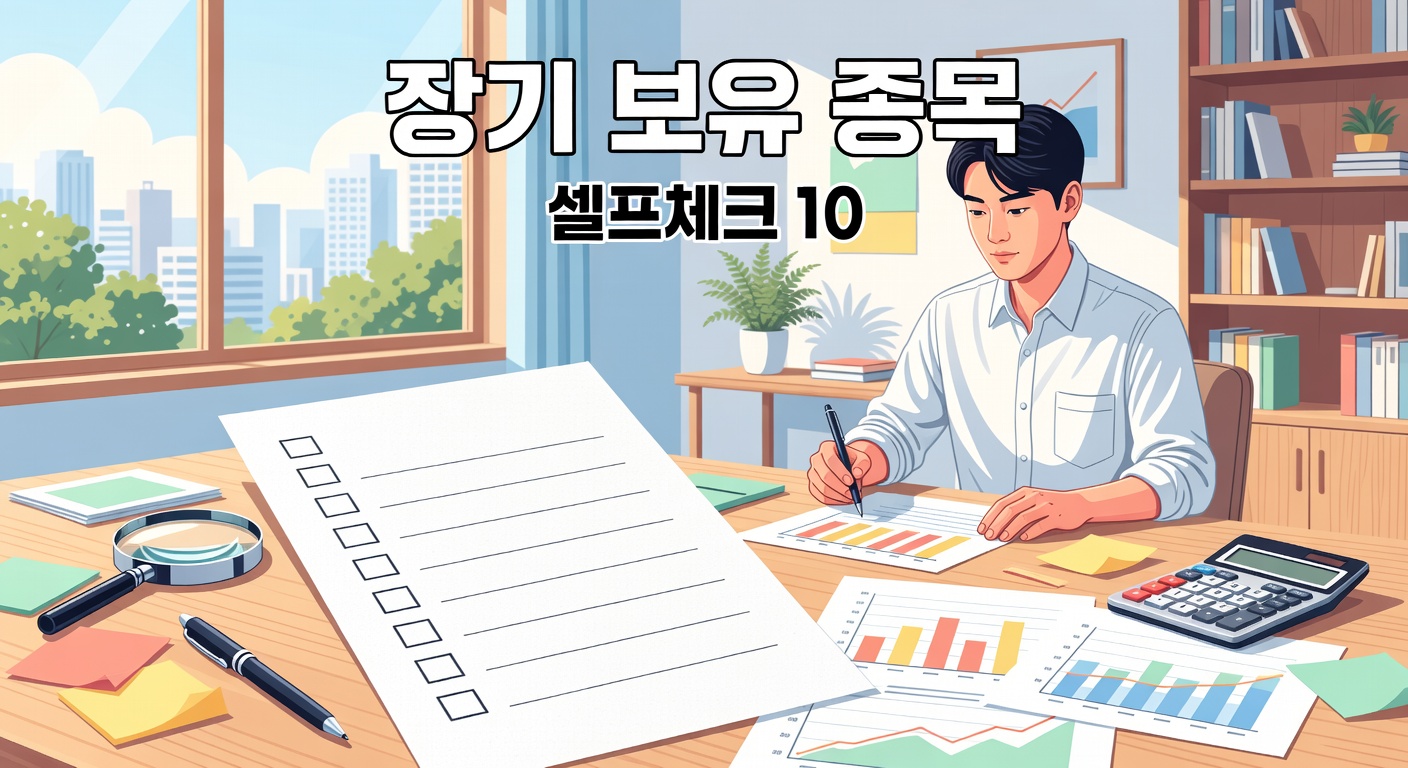 장기 보유 종목, 확신이 흔들리기 전 경쟁력·리스크 셀프체크 10