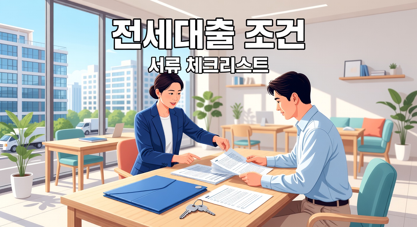 1주택자 전세대출 조건·서류 — 가능 여부 판단부터 체크리스트까지