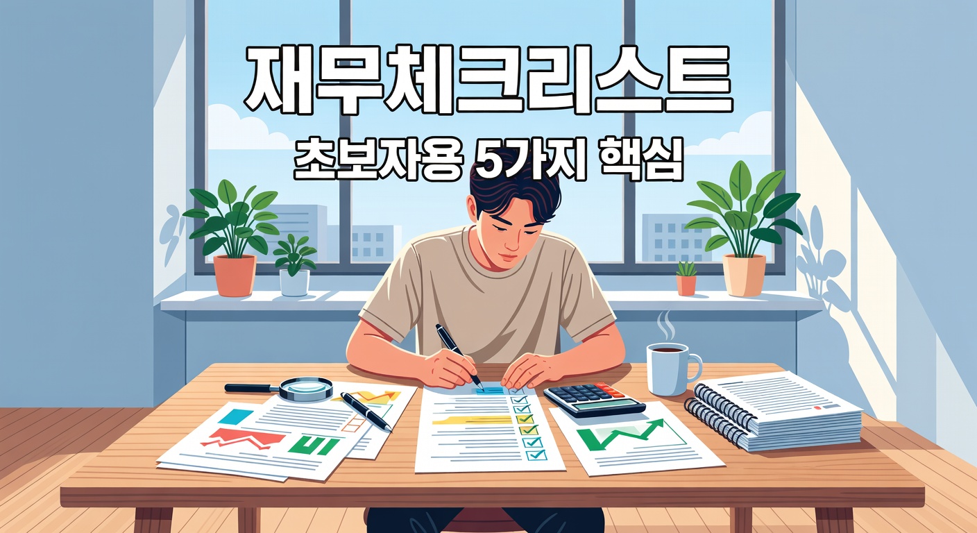 1분기 실적 발표 전 재무 숫자 체크리스트 — 초보자용 5가지 핵심