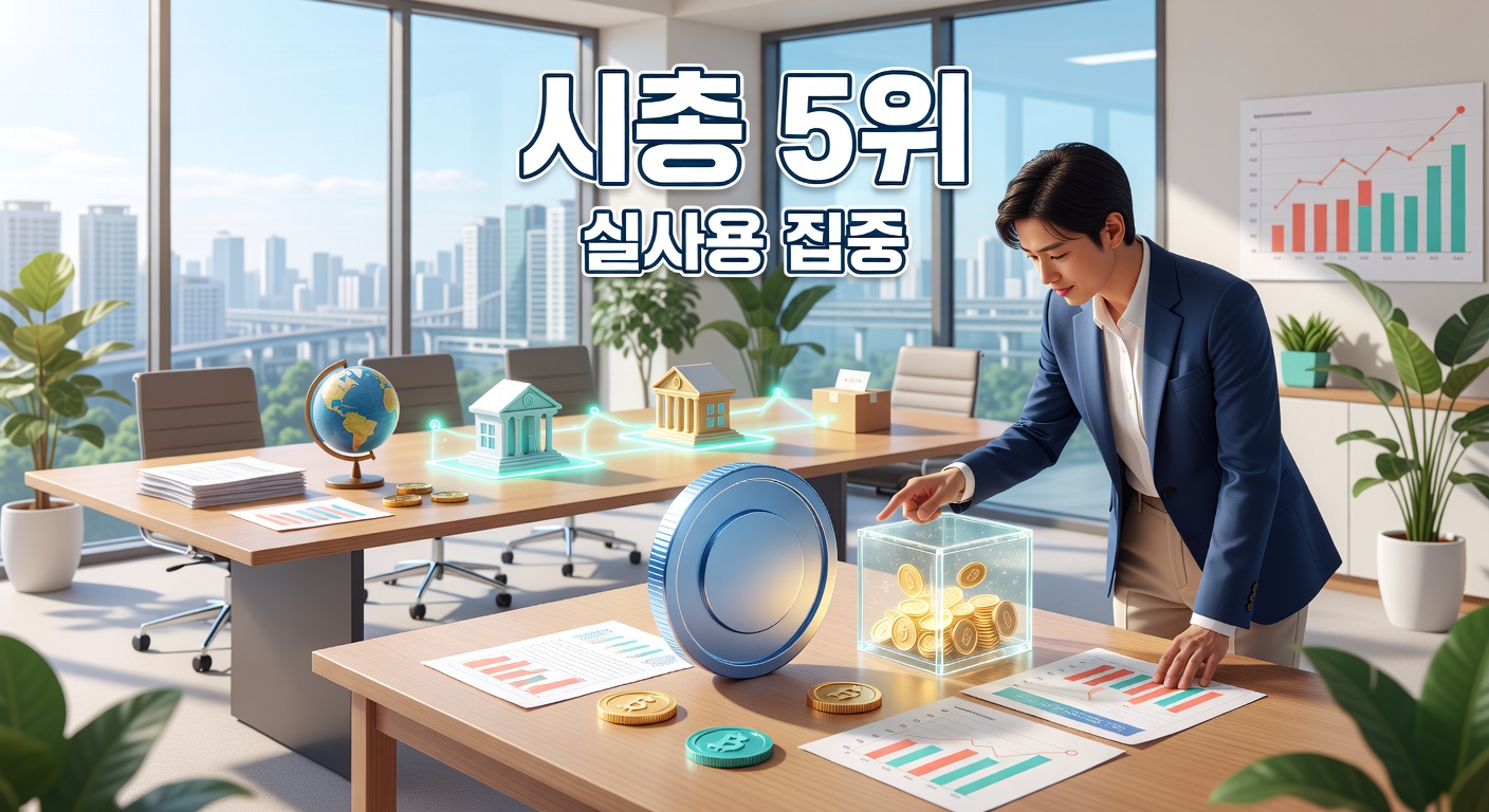 리플 XRP 시총 5위 vs 실사용 집중 분석, 어디까지 메이저?