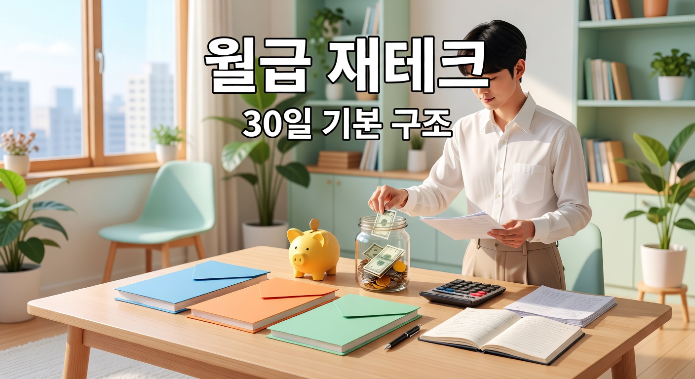 직장인 월급 재테크 첫 세팅 — 30일 안에 끝내는 기본 구조