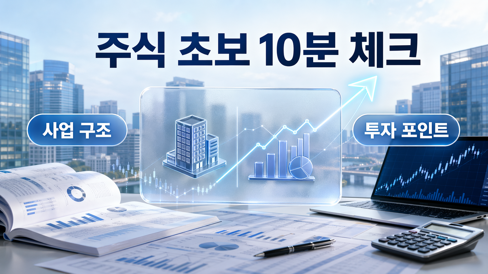 주식 초보 10분 체크 — 사업 구조 vs 투자 포인트 확인