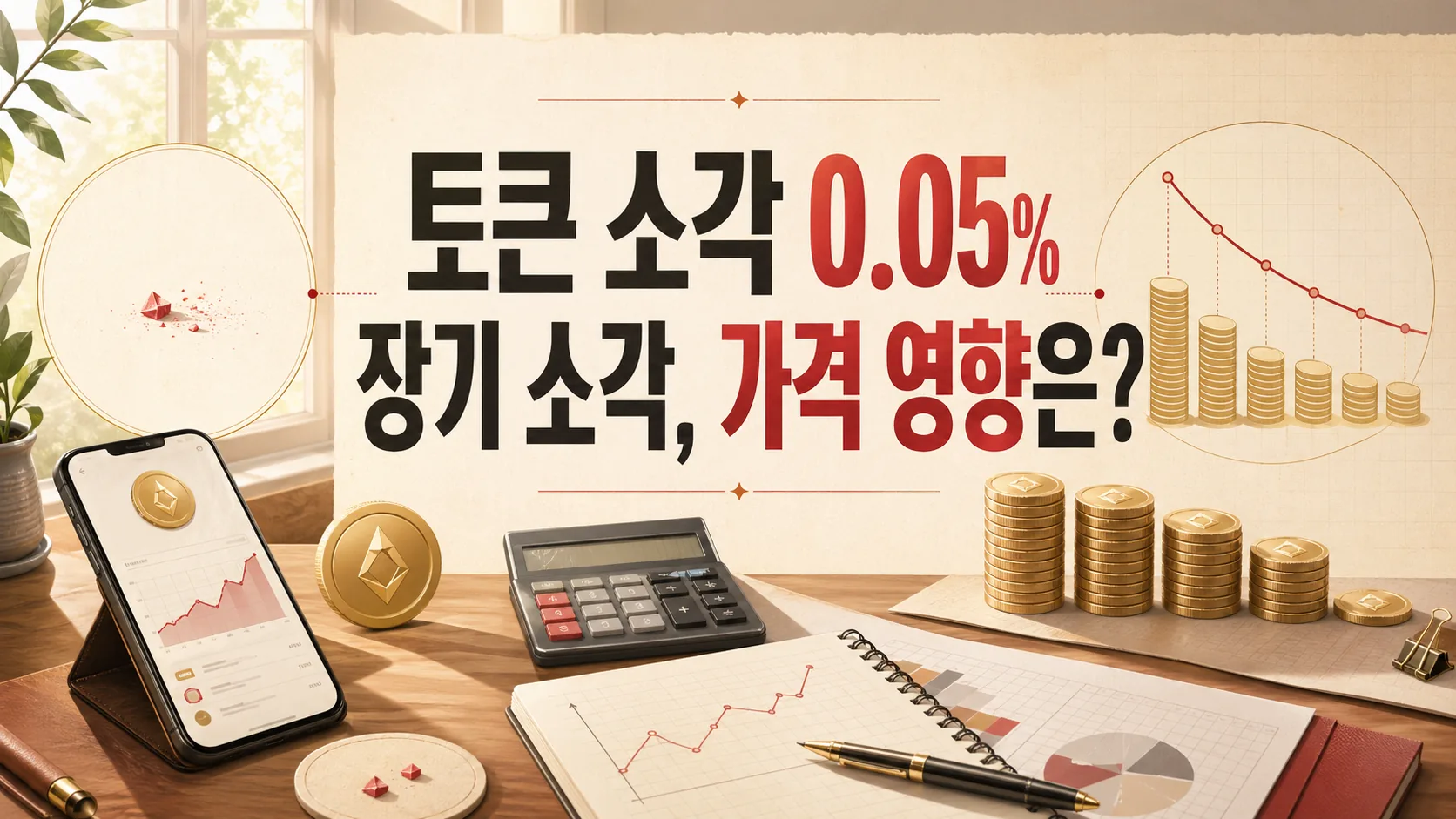 토큰 소각 0.05% vs 장기 소각, 가격 영향은?