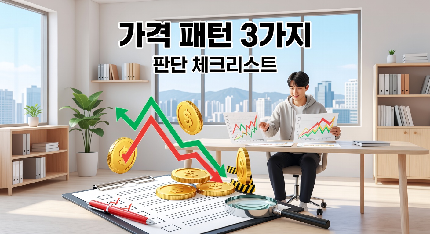 업비트 신규 상장 코인 — 가격 패턴 3가지와 판단 체크리스트