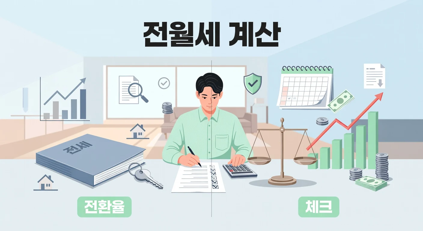 전세에서 월세로 전환 — 바꾸기 전 꼭 계산할 7가지 체크리스트