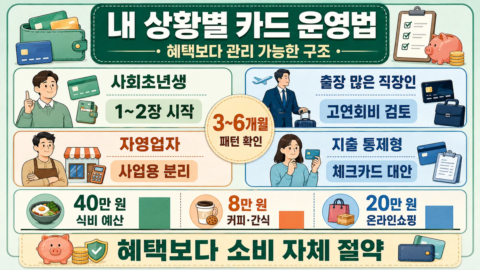 상황별 카드 운영법