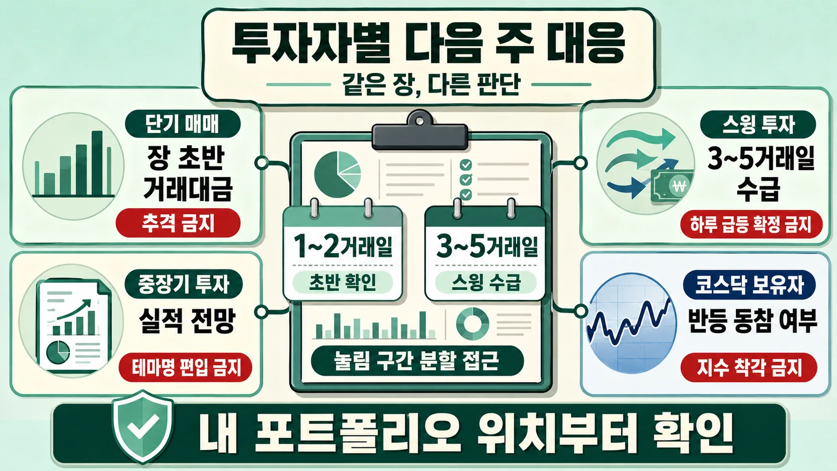 투자자별 대응 기준