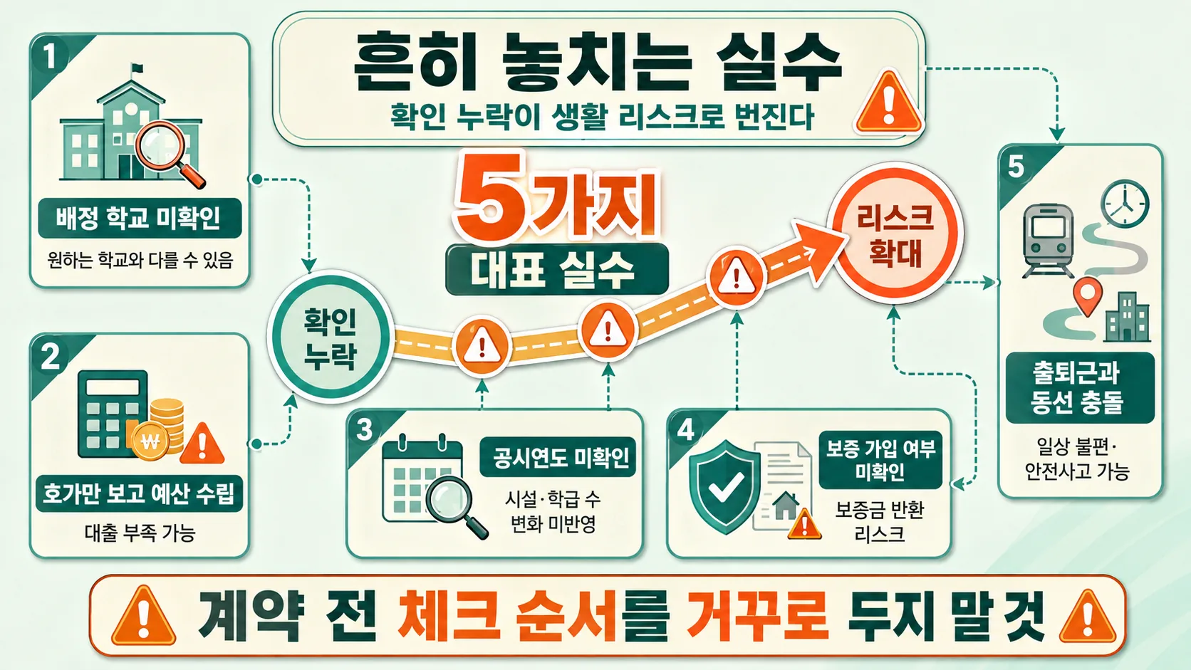 흔히 놓치는 실수