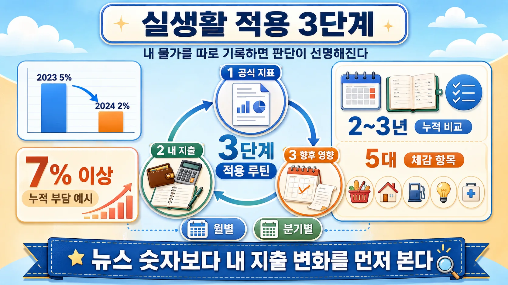 실생활 적용 3단계
