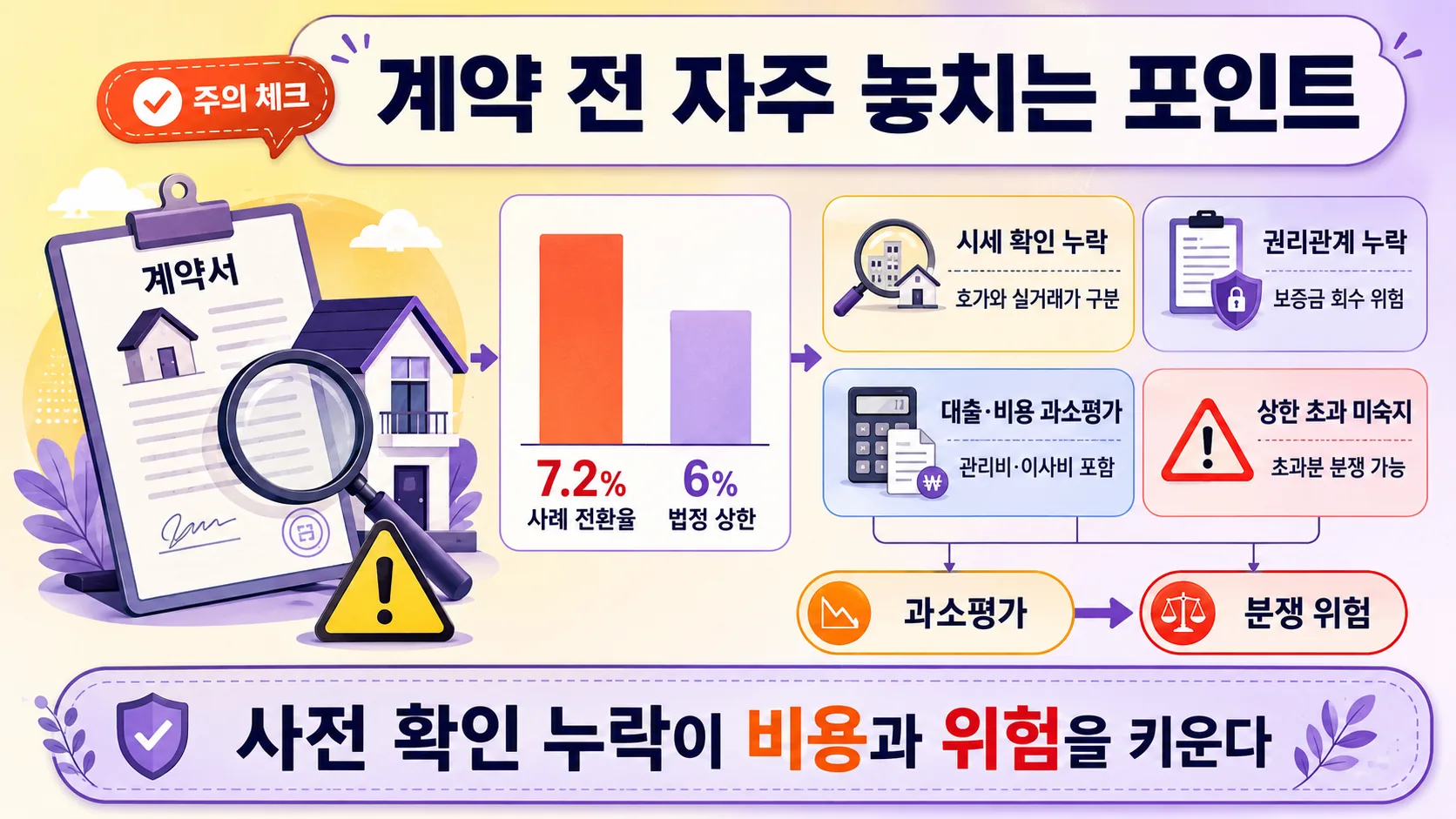 계약 전 흔한 실수