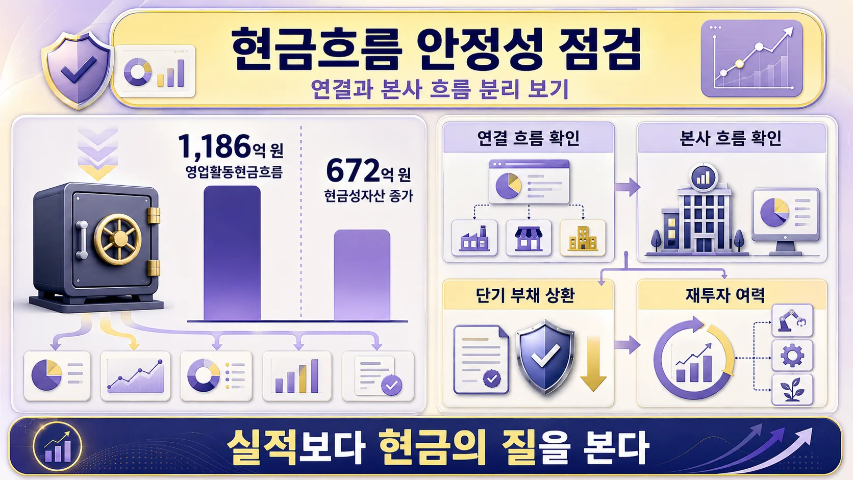 현금흐름 안정성 점검
