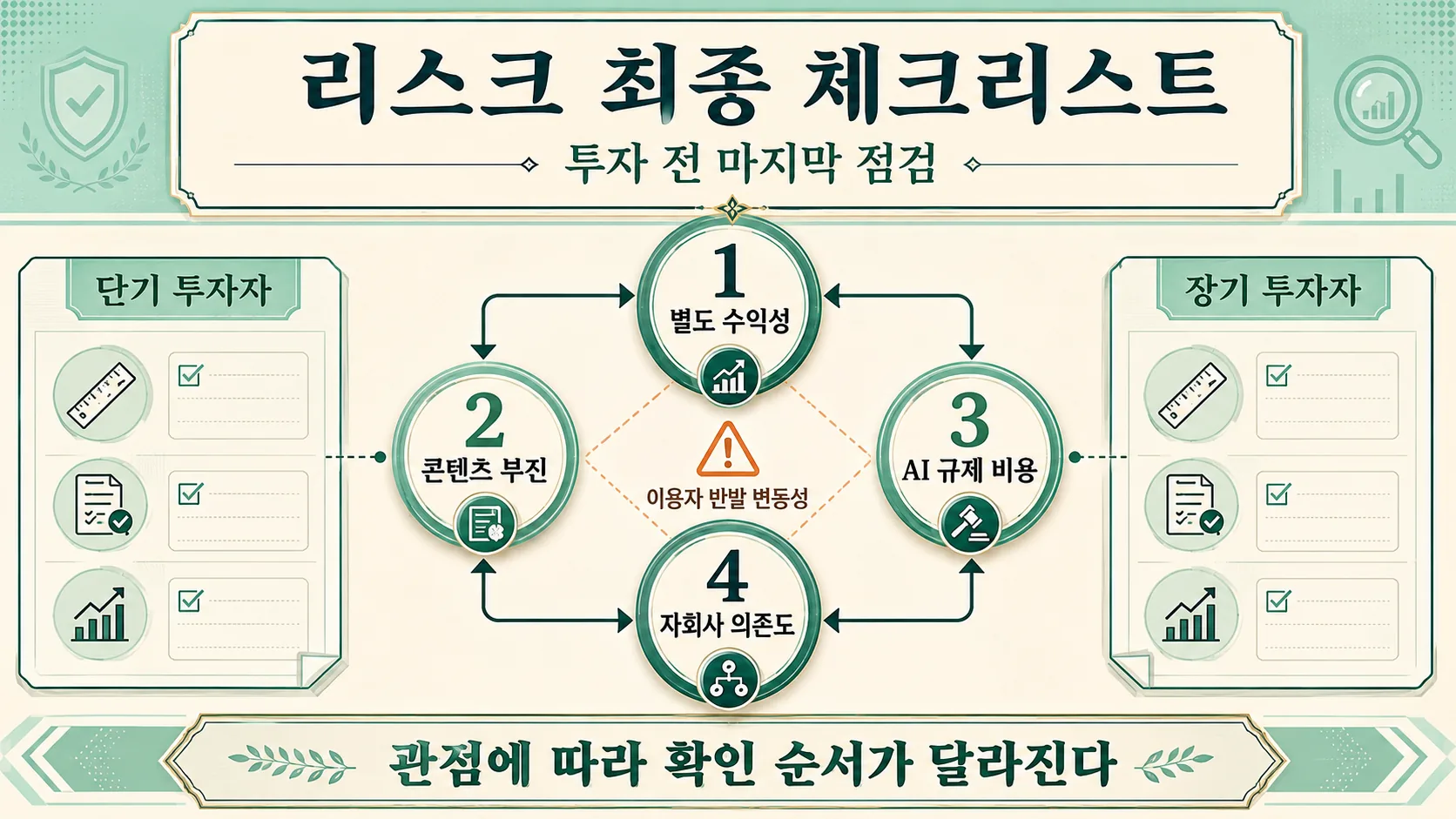 리스크 최종 체크리스트