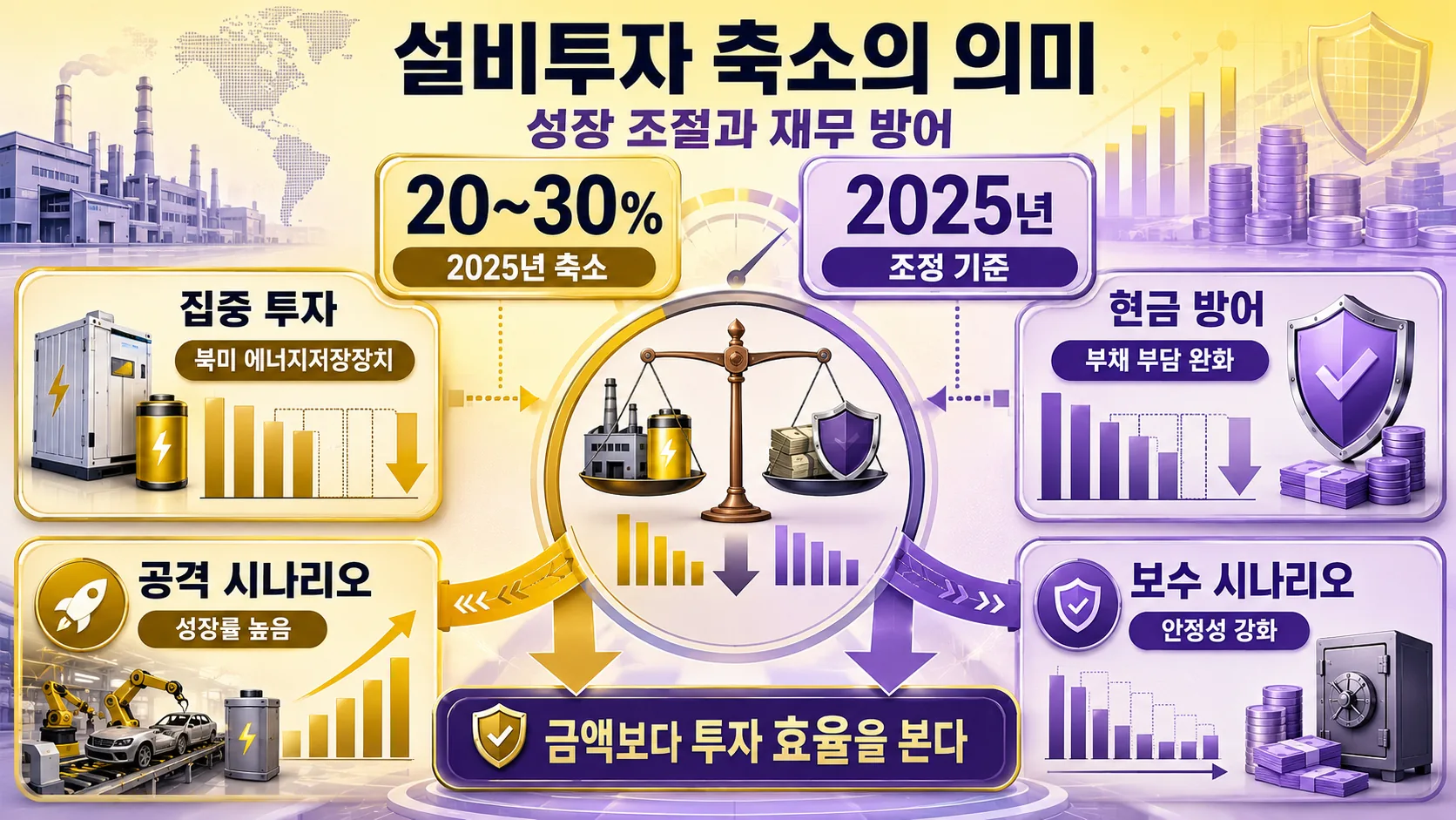 설비투자와 재무 건전성