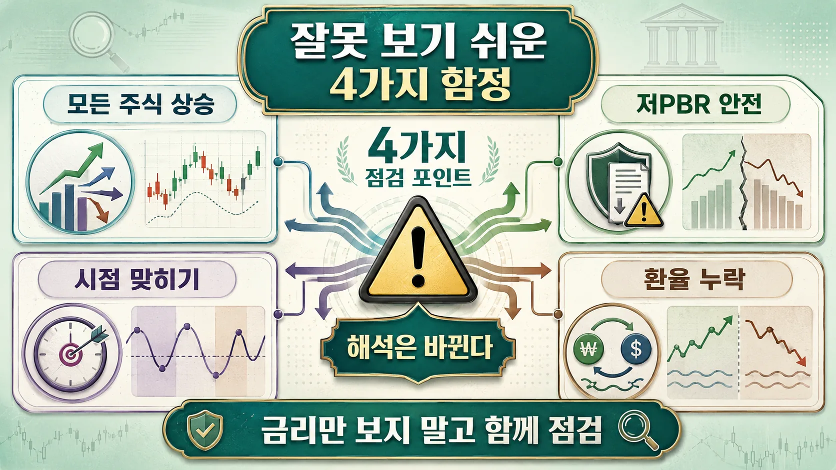 금리 인하 기대 구간의 4가지 함정