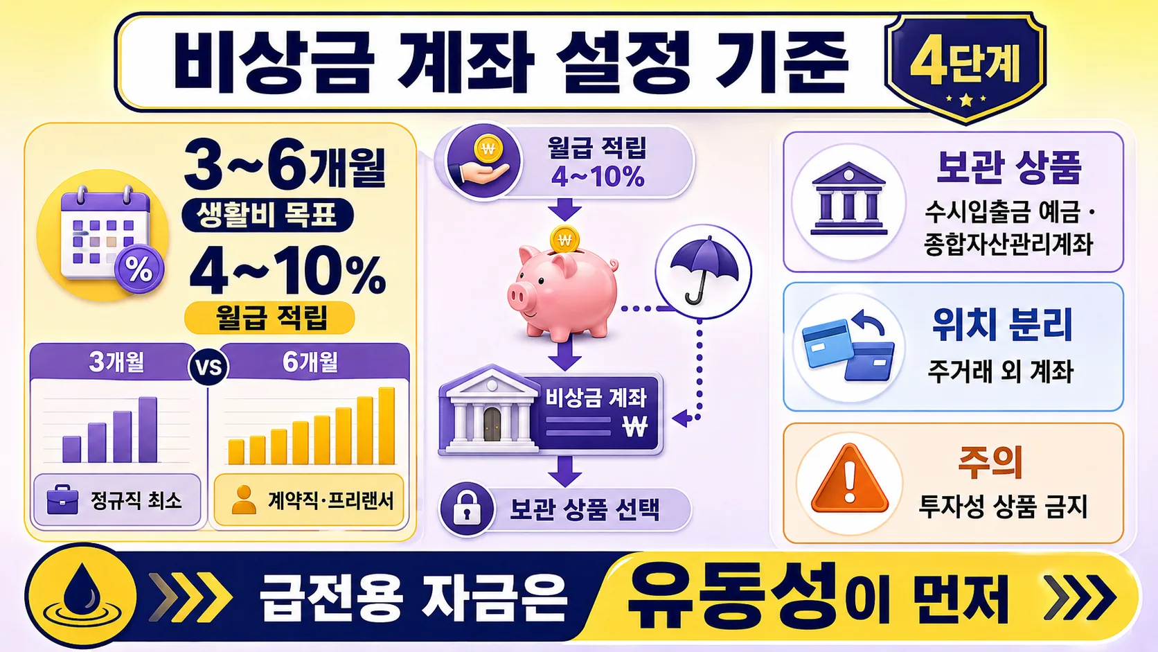 비상금 계좌 설정