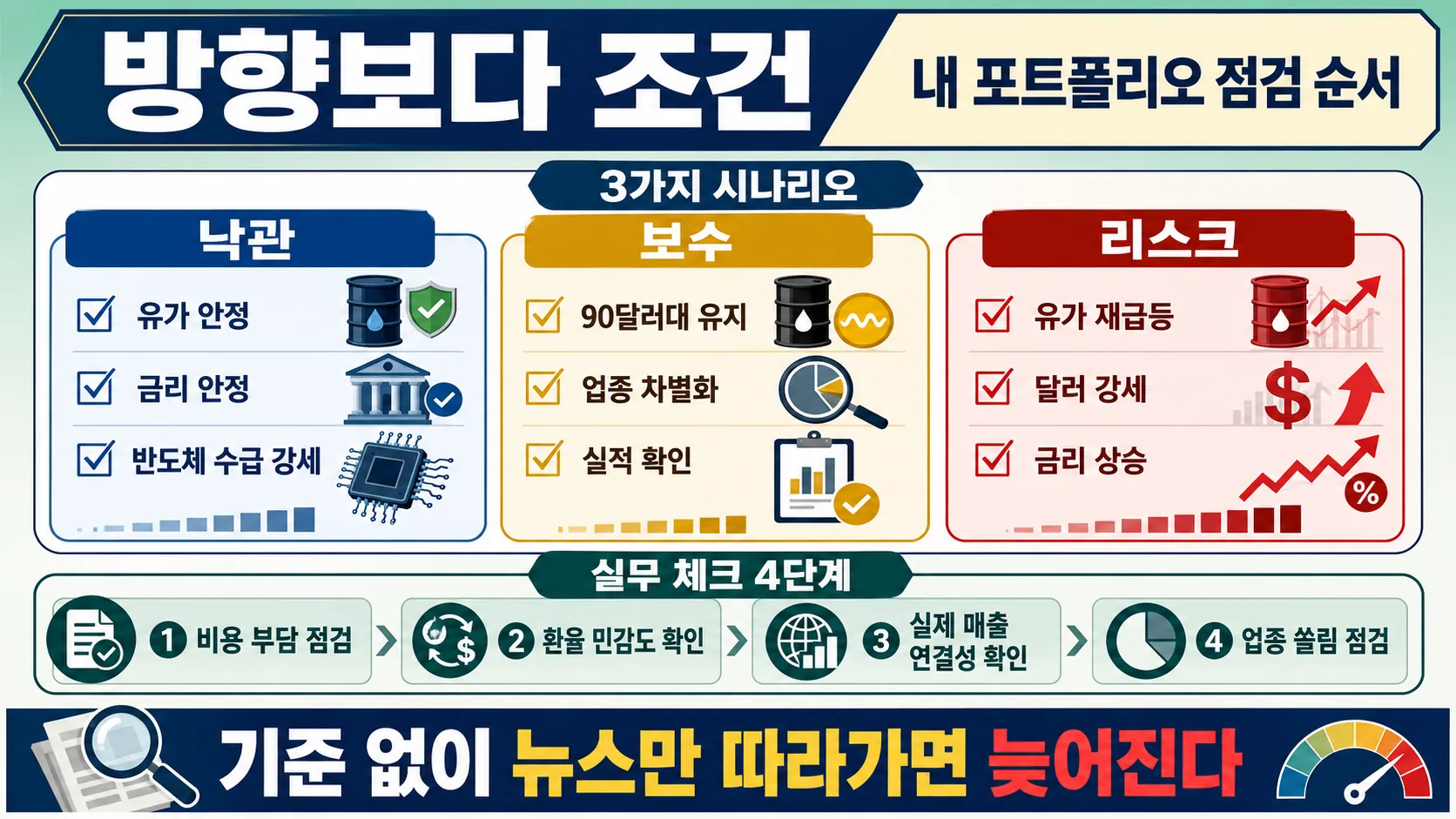 조건별 투자 판단 가이드