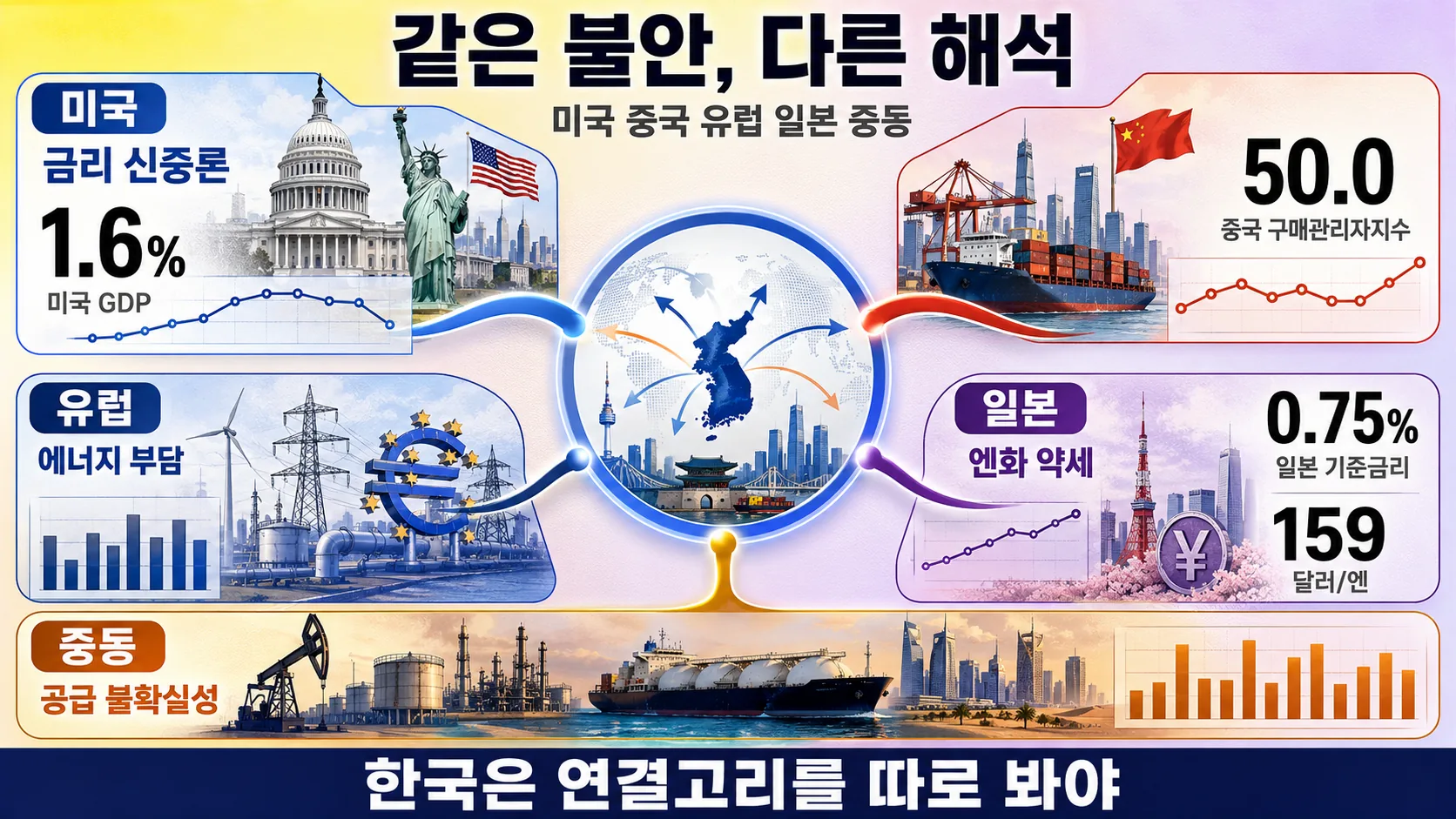 같은 불안, 다른 해석
