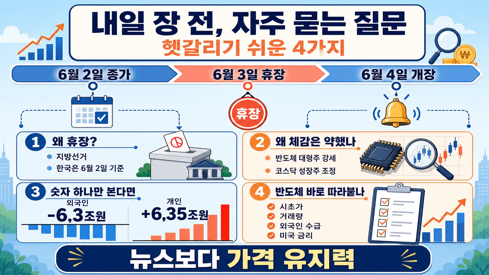 내일 장 전 자주 묻는 질문