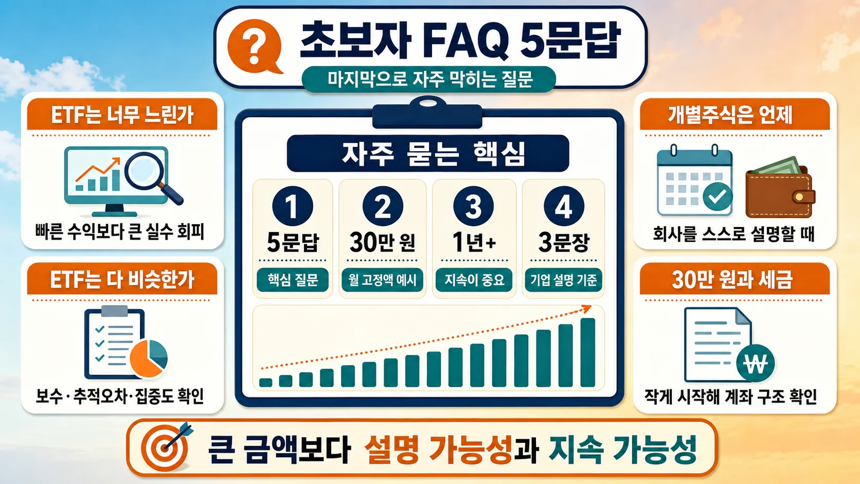 초보자 FAQ 5문답