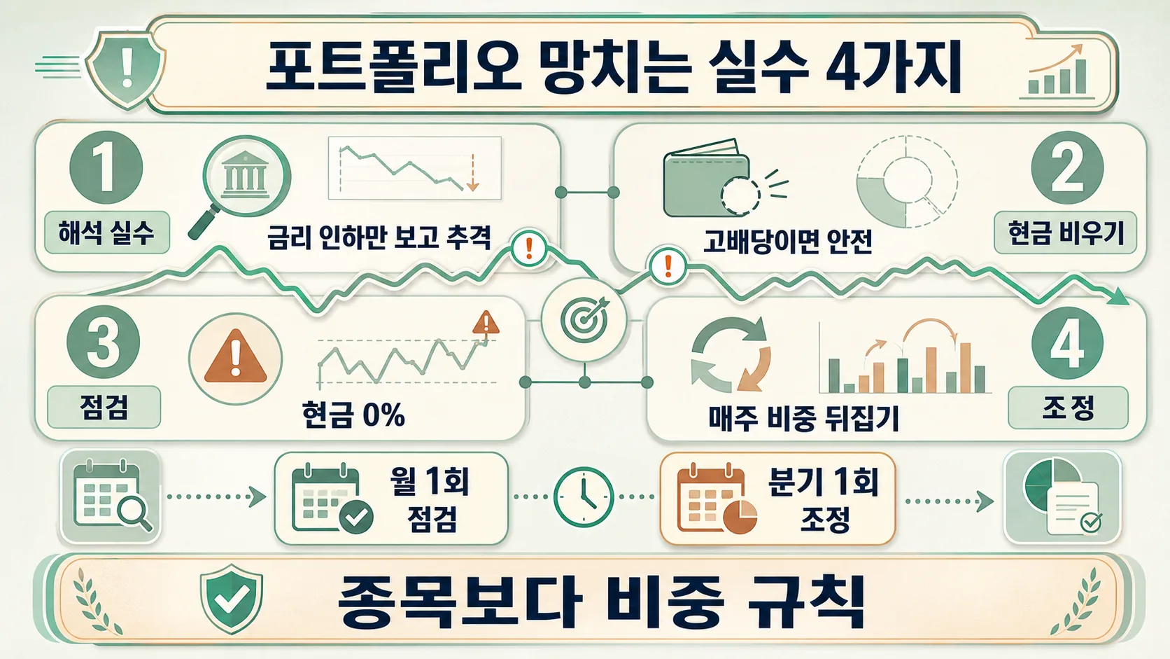 포트폴리오 실수 4가지