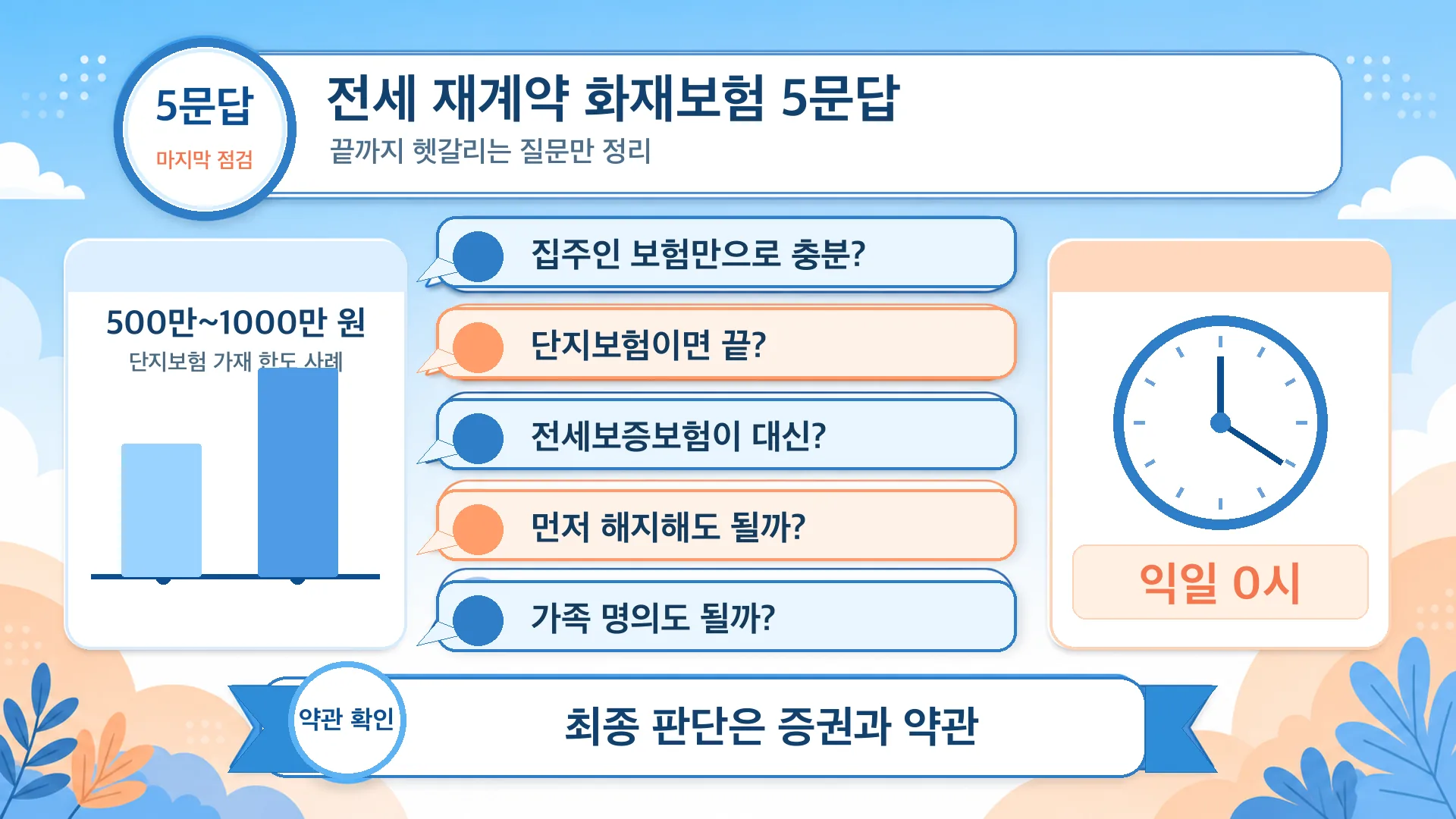 자주 묻는 질문 5문답