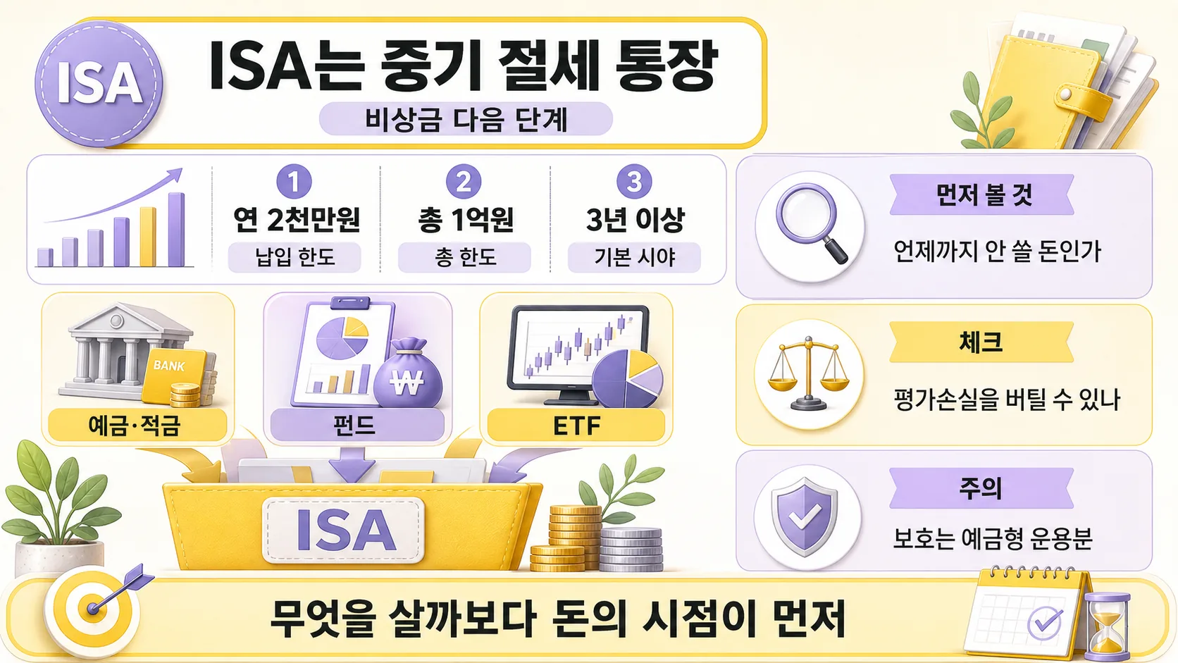 ISA는 중기 절세 통장
